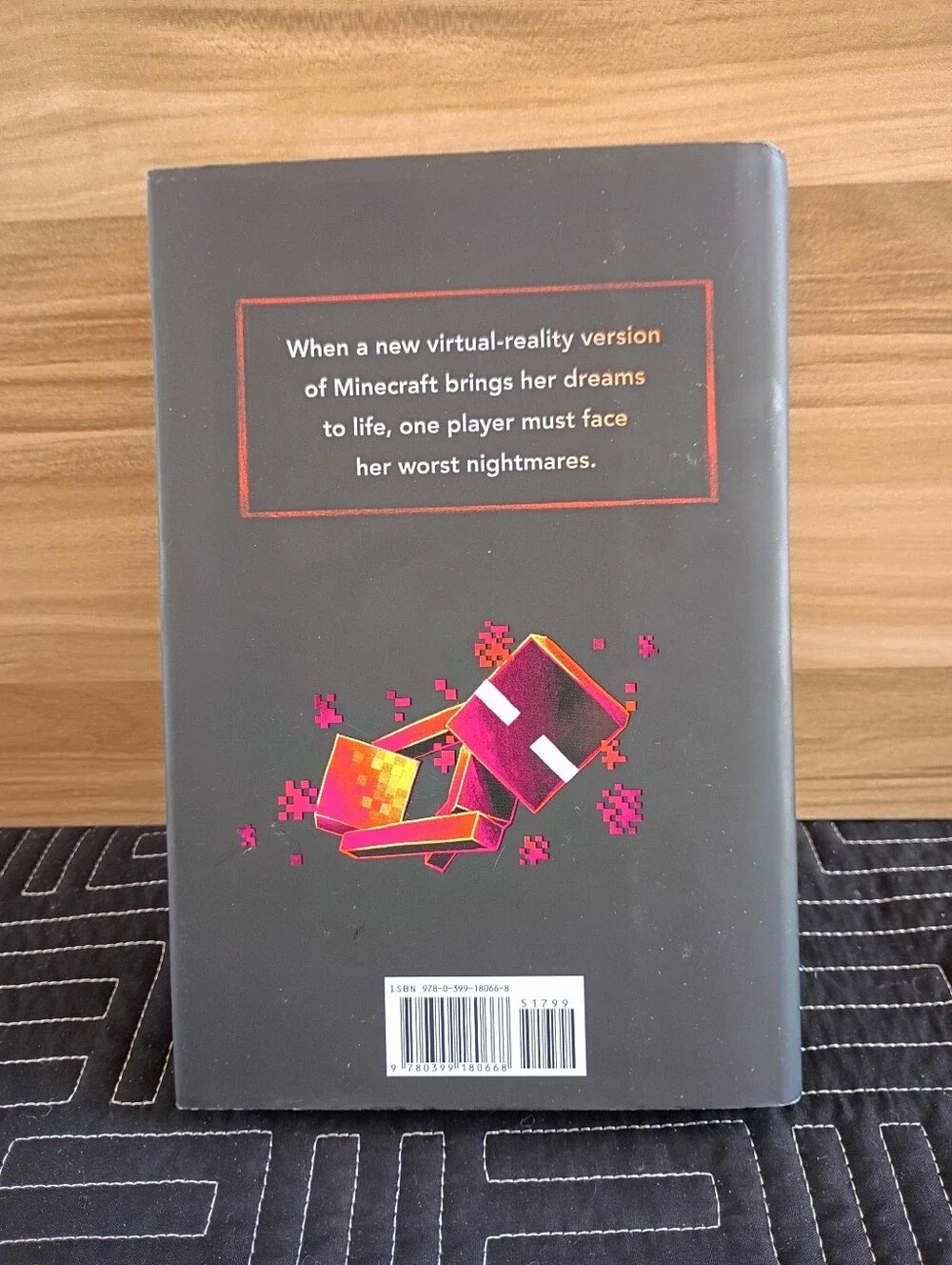 Minecraft: The Crash by Tracey Baptiste - Black & Neon Hardcover